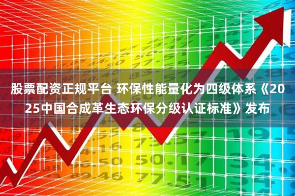 股票配资正规平台 环保性能量化为四级体系《2025中国合成革生态环保分级认证标准》发布